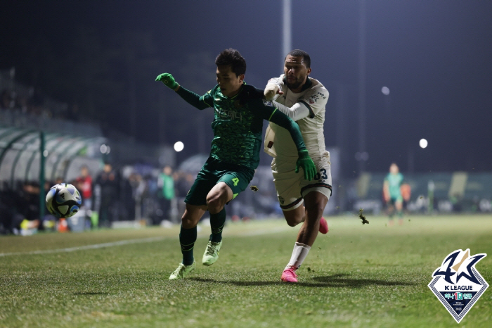 1부 상대로도 통한 김포의 짠물 축구, 강원과 0-0 무승부 '승부는 2…