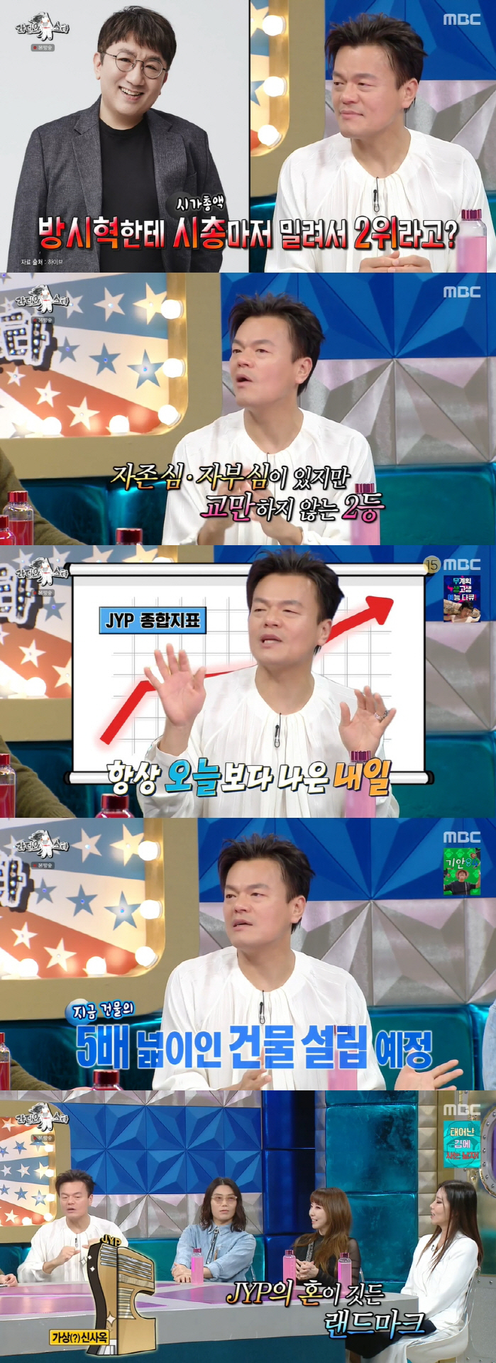 박진영 "비♥김태희 딸 끼가 보통 아냐..4인조 걸그룹 계획 중" ('라…