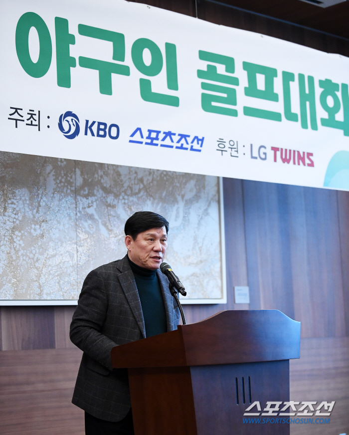 류중일 이승엽 김민호 김민재, 4년만에 열린 화합의 무대, 야구인골프대회…