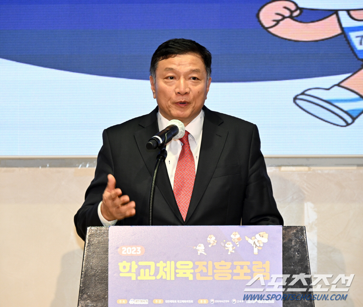 김택천 대한체육회 학교체육위원장 사진제공=대한체육회