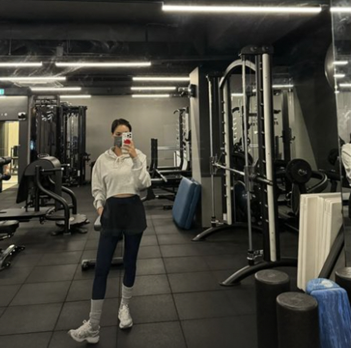 '장동건♥' 고소영, 많이 먹어도 '깡마른 몸매' 이유 있어..헬스장서 …