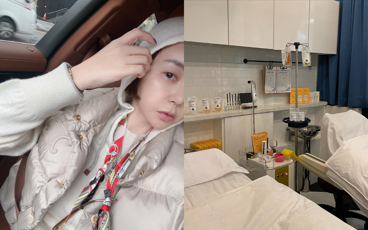 황혜영 "한 달 반 동안 아팠더니.." 극단 처방에 달라진 얼굴