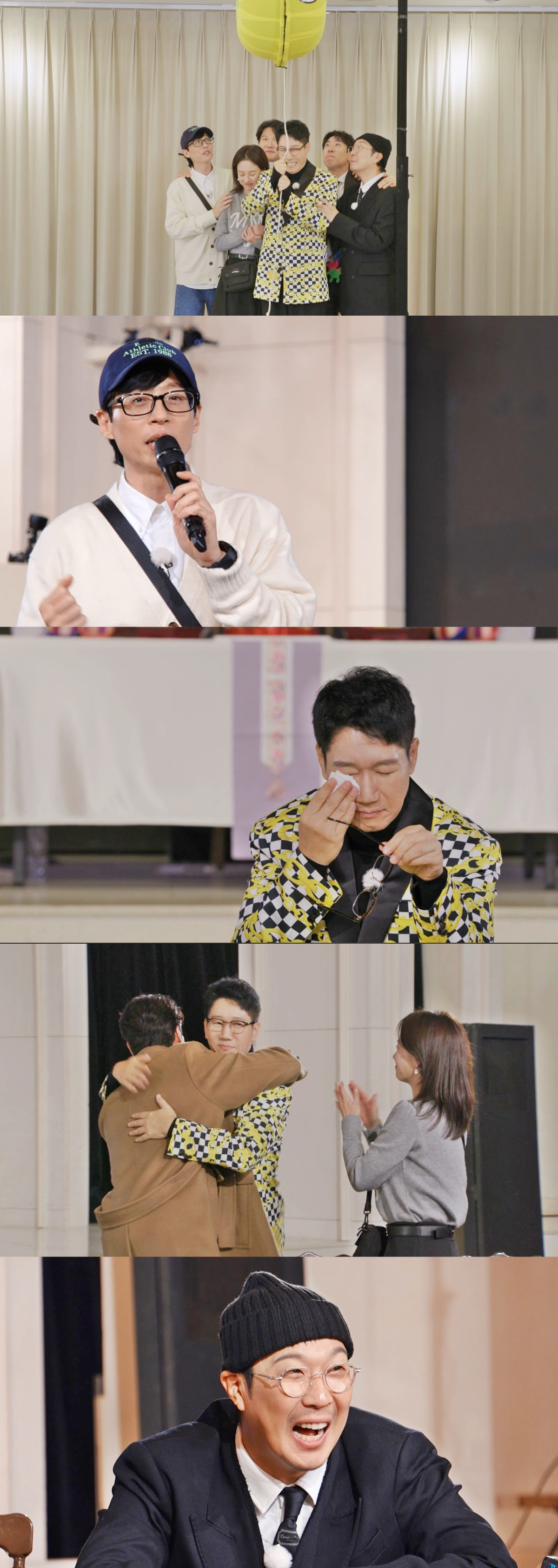 “없으면 안 되는 주춧돌” 지석진, 유재석의 환갑 축사에 눈물 (런닝맨)
