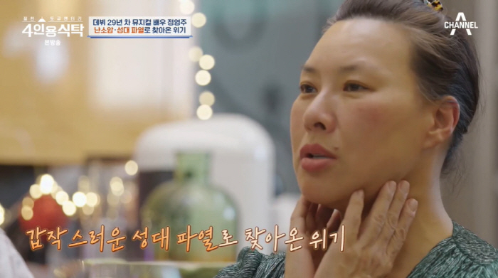 정영주 "子 사고로 1400바늘 꿰매...난소암→성대 파열로 우울증" (…