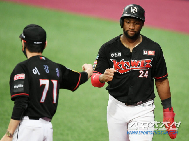 로하스와 재회하는 이강철 감독 "47홈런? 20개만 쳐줘도 '땡큐'입니다…
