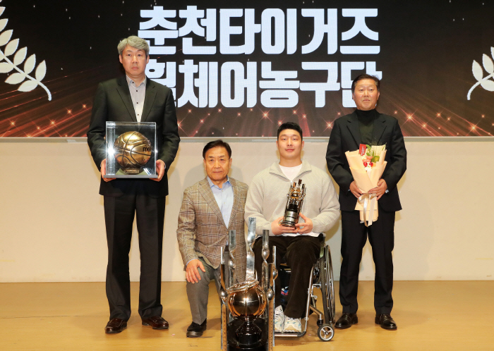'춘천 창단 첫 통합우승 견인'조승현 MVP-조동기 감독 감독상...신인…