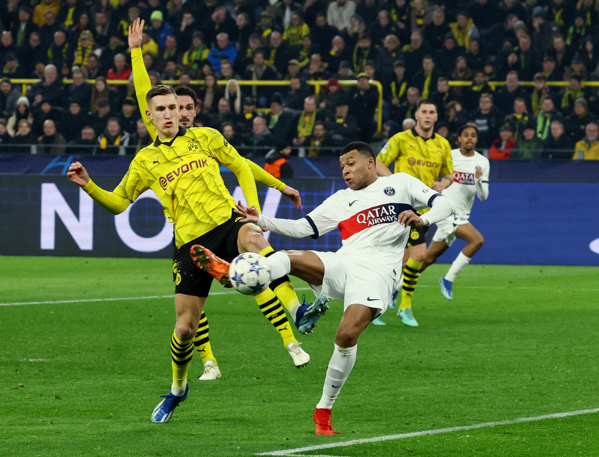 [UCL리뷰]'이강인 68분' PSG, 도르트문트와 1대1 무승부 조2위…