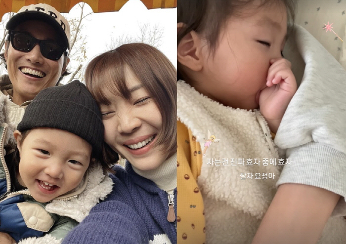 '임성빈♥' 신다은 "아들, 효자 중에 효자..잘자 요정아" 아들바보 엄…
