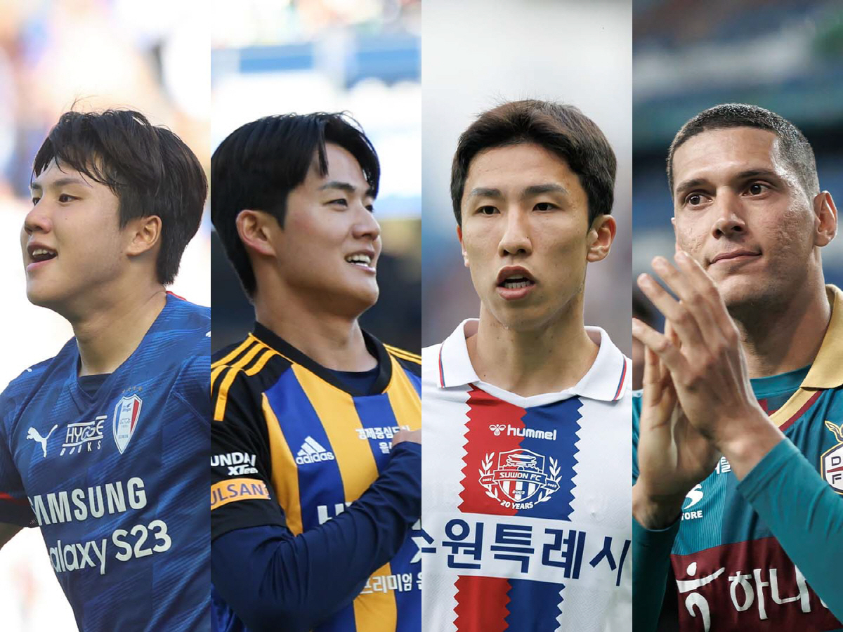 김주찬·설영우·이영재·티아고, 마지막 '이달의 선수상' 후보…팬 투표 시…