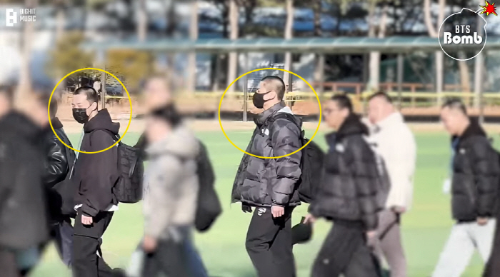 "웃길줄 알았는데 눈물이"..'병장' BTS 진, 정국X지민 입대 '먹먹…