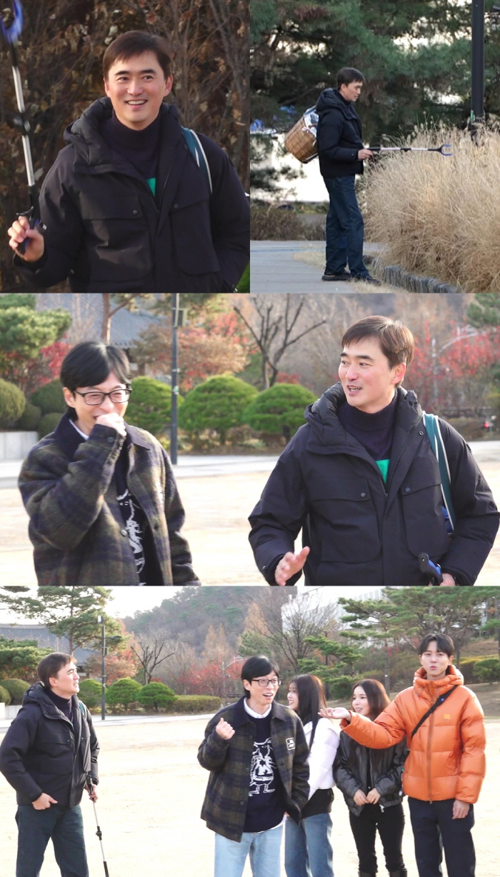 '나의 쓰레기 아저씨' 김석훈, '놀면 뭐하니?' 출격에 유재석도 당황 …