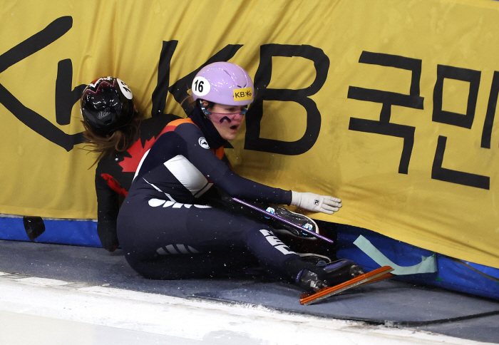 박지원+김길리, 쇼트트랙 월드컵 서울 대회 남녀 1500ｍ 金, '실격'…