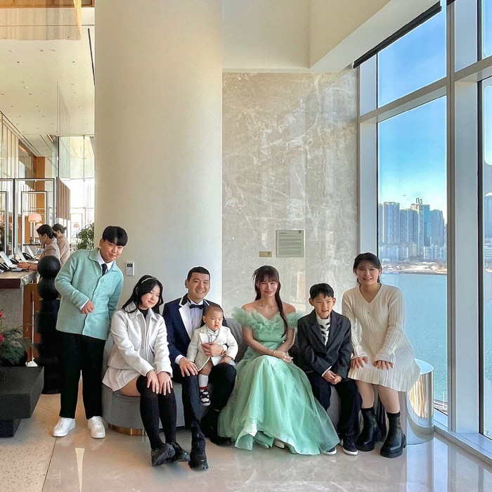 정성호♥경맑음, 다섯째 돌잔치 '울컥'.."죄송한 마음 담아 귀한 발걸음…