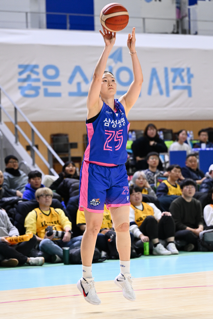 '박지수 공략 성공' 삼성생명, KB스타즈 10연승 저지하며 2연승