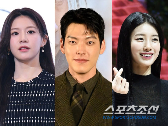 '촬영장에 산타 왔네' 고윤정·김우빈·수지, 스태프에 깜짝 선물 안긴 따…