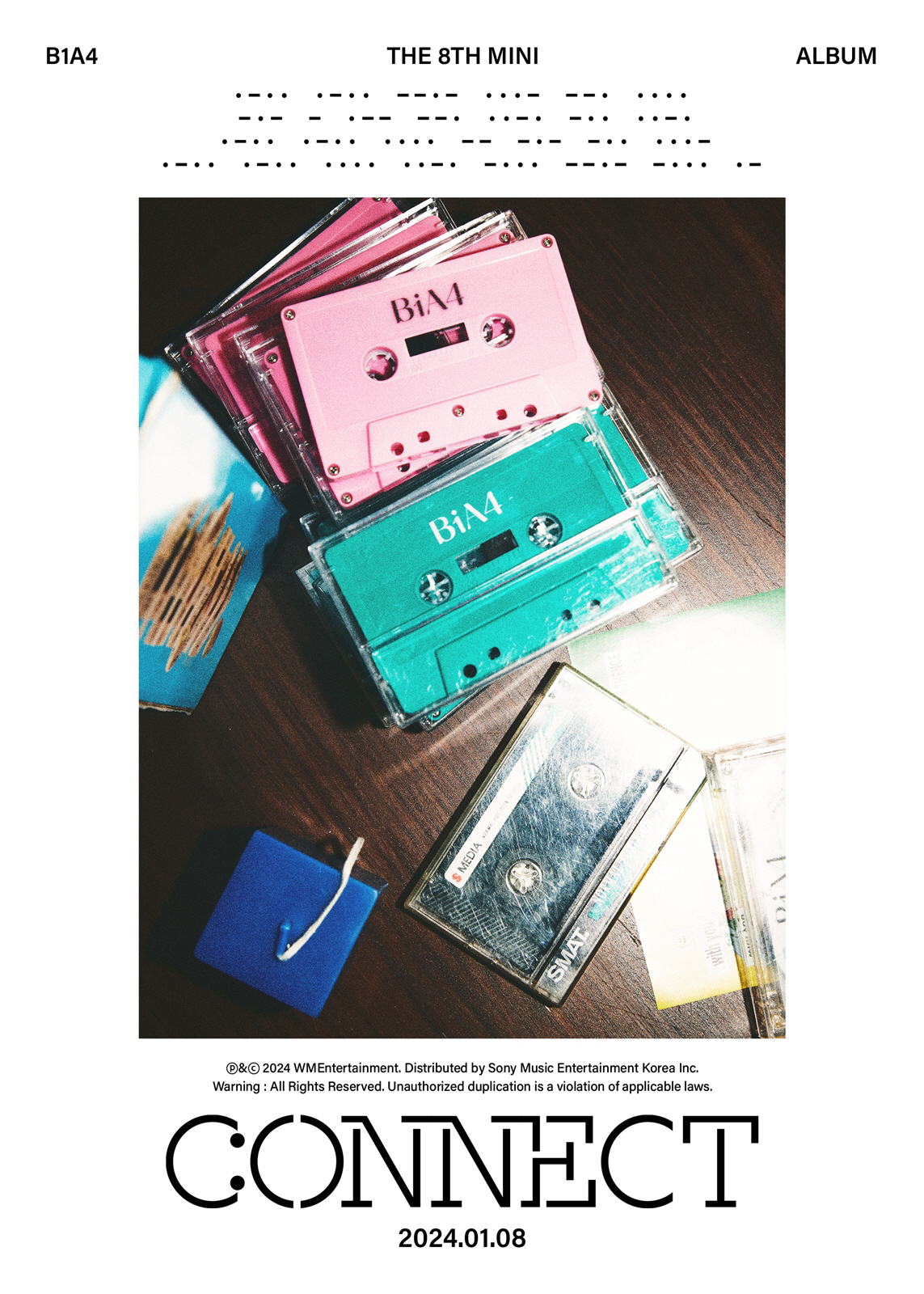 [공식] B1A4, 내년 1월 8일 미니 8집 '커넥트' 발매…2년 2개…