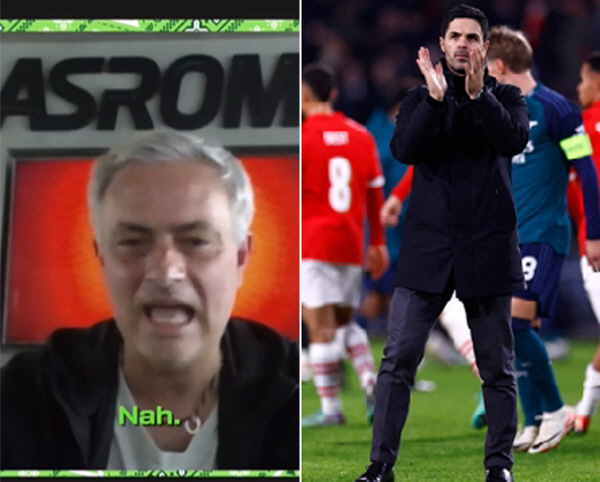 'SON 인연' 여전한 무리뉴의 혀, 아스널 EPL 우승 가능하냐고 묻자…