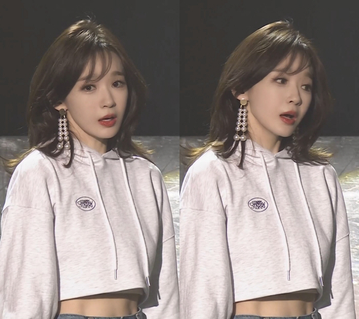 '33세' 강민경, 걸그룹 엔딩포즈 "소원풀었다"..11자 복근에 '깜짝…