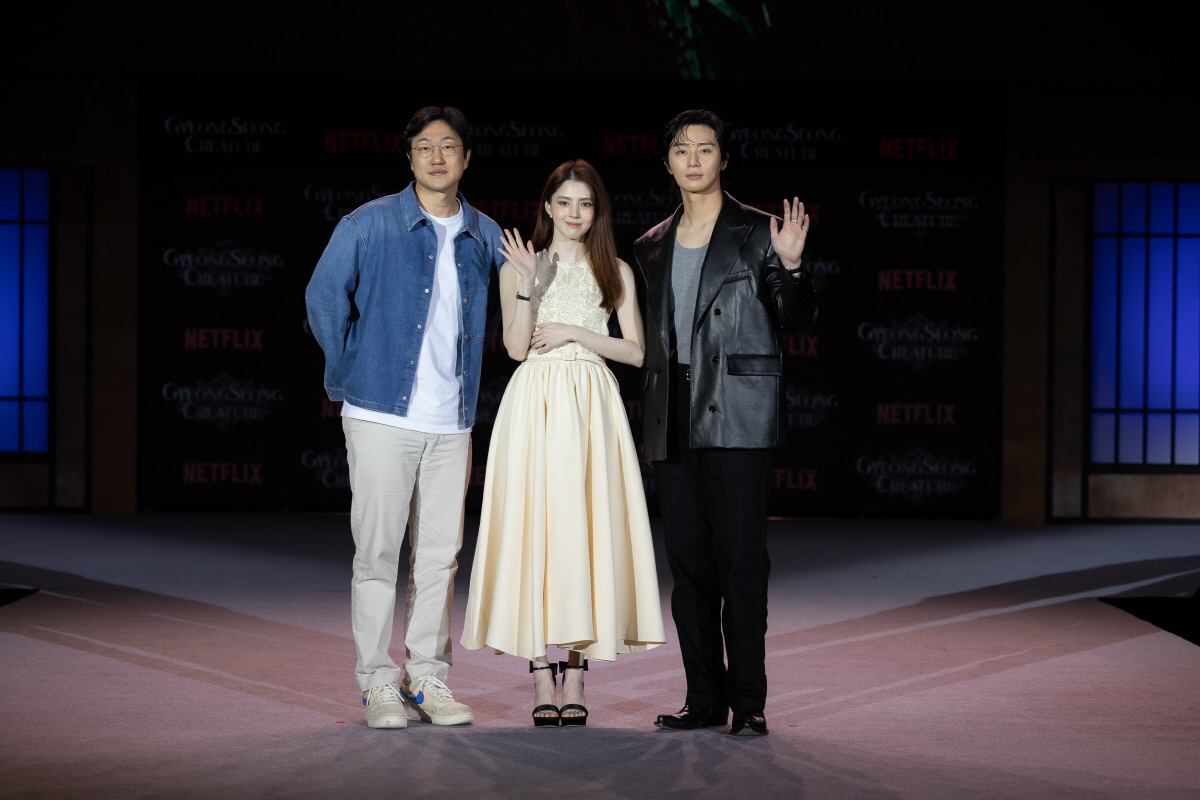 글로벌 관심 실감했다..박서준·한소희 '경성크리처' 태국서 팬이벤트