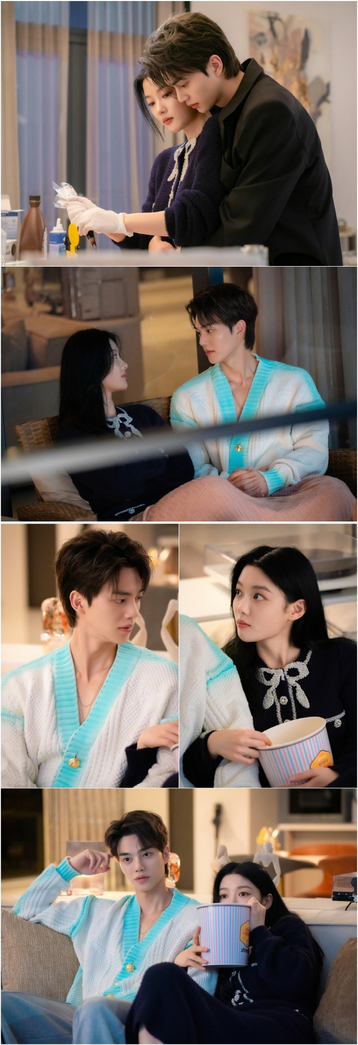 '마이데몬' 김유정♥송강, 백허그→밤샘 영화 데이트까지..'아기쀼'의 달…