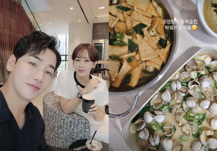 박군♥한영, '방송서 부부싸움'은 옛말..깨 쏟아지는 신혼 "박쉐프님 작…