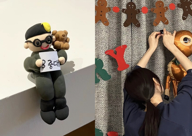 김연아, '군입대한 ♥고우림' 그리워 인형 제작 "빈자리 꽉꽉 채워준 고…