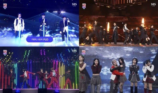 에스파 男팬 습격→NCT 텐 추락까지..논란으로 얼룩진 'SBS 가요대전…