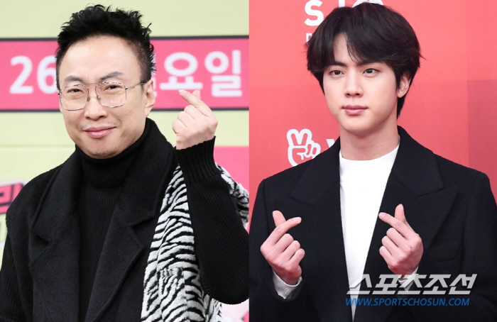 박명수 "BTS 진, 나만 친하다고 생각할 듯...문자 주고 받는 사이"…