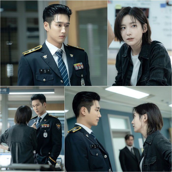안보현 '킹받게' 만드는 '타격감 제로' 박지현, '재벌X형사' 아웅다웅…