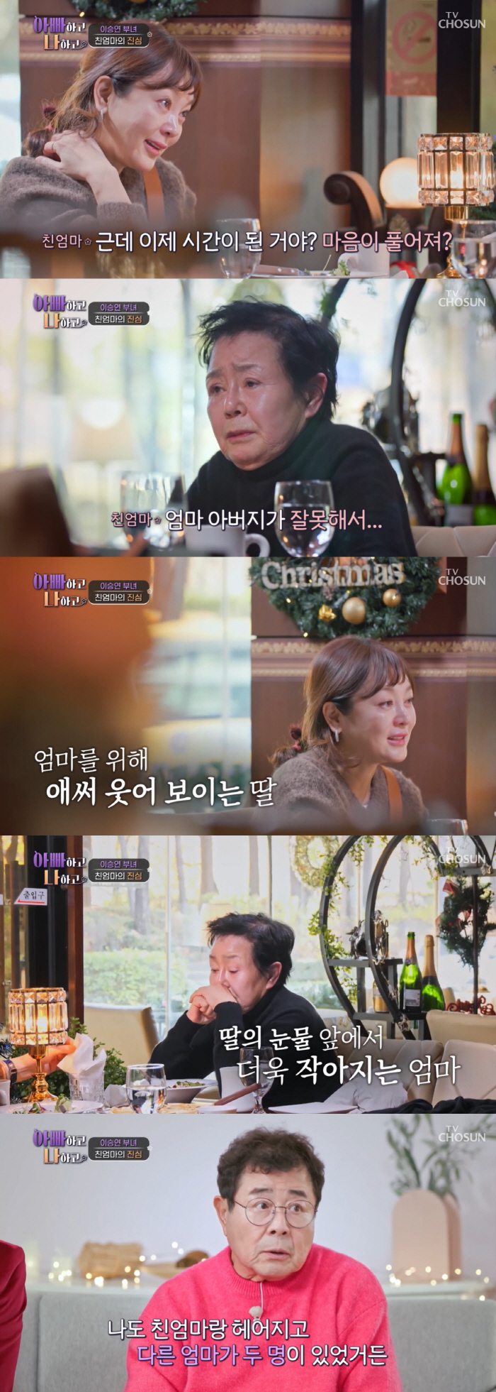 이승연, 3세 때 떠난 친母 공개 "어떻게 날 떼어놨을까 싶어 미웠다" …