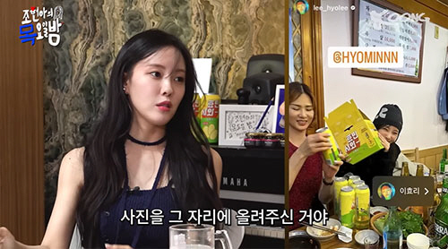 '네가 왜 거기서 나와' 이효리 SNS에 등장한 효민 "엄정화 공연 쫑파…