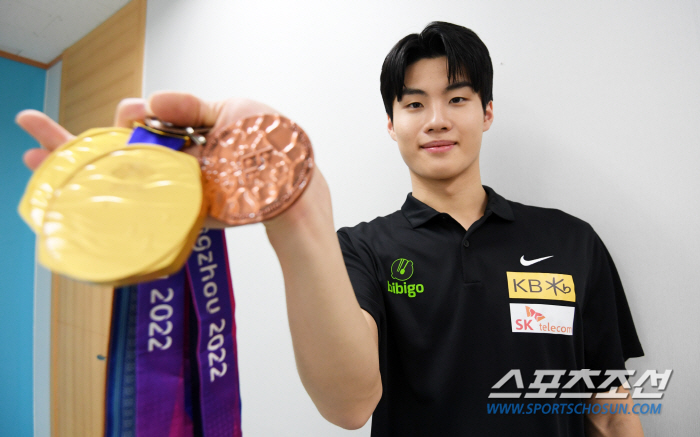 [신년인터뷰]지구 한바퀴를 수영했다는 '독종' 황선우, "2024년엔 올…