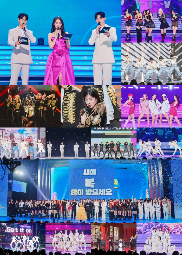 '가요대제전', 지상파 연말 가요무대 시청률 1위…음악&흥으로 꽉 채웠다