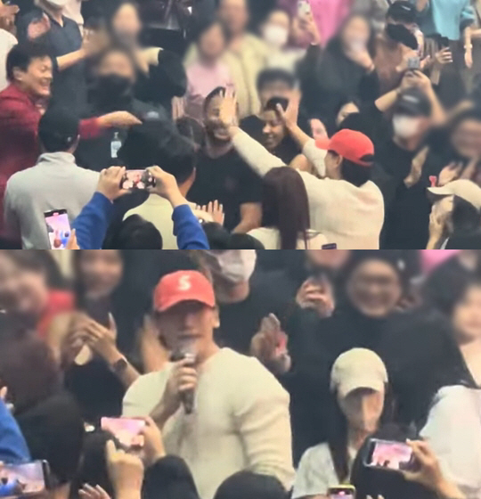 비♥김태희, 박진영 콘서트 동반 관람..'I Do' 열창까지 '서프라이즈…