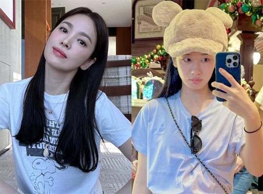 송혜교, '소속사 후배' 안은진 선물 감동.."세젤멋 세젤애" 손 편지까…