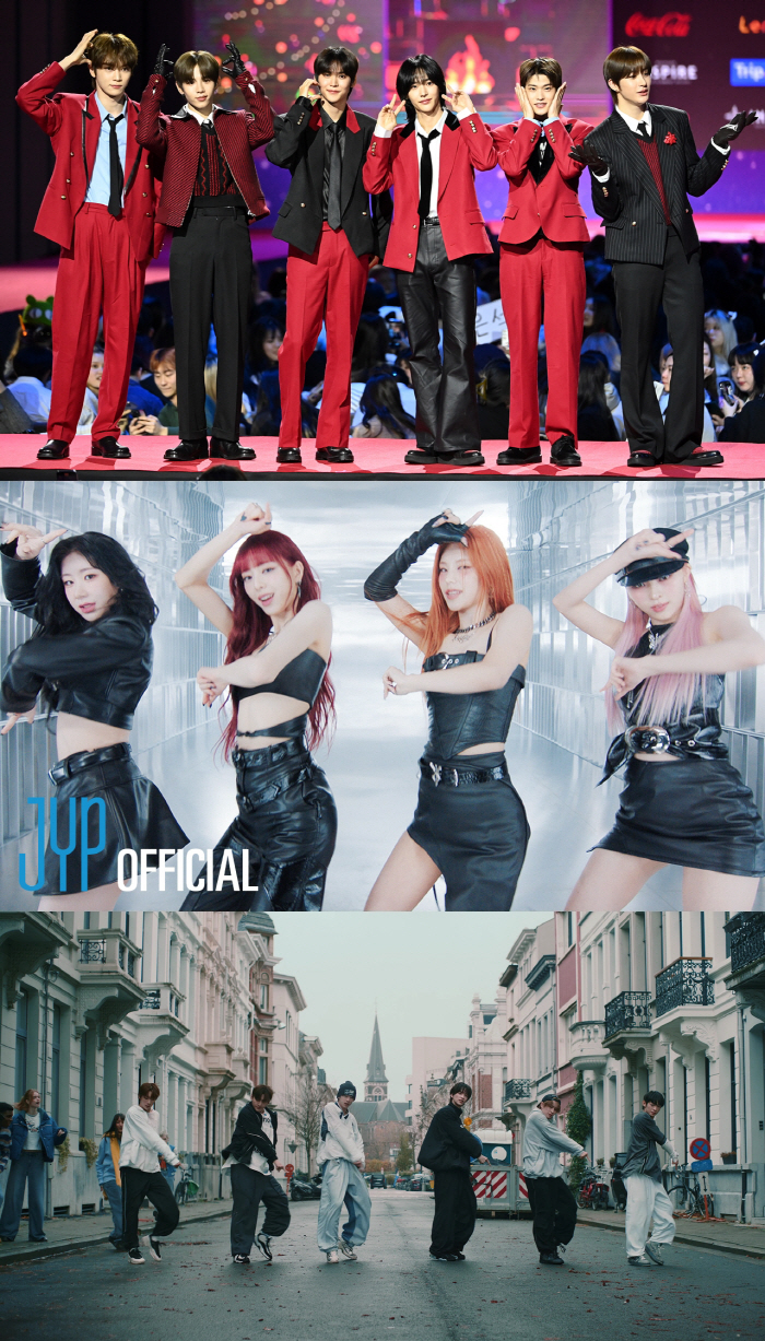 [SC초점] 하이브·SM·JYP 맹공습…1월부터 30팀 폭풍컴백, 불붙는…