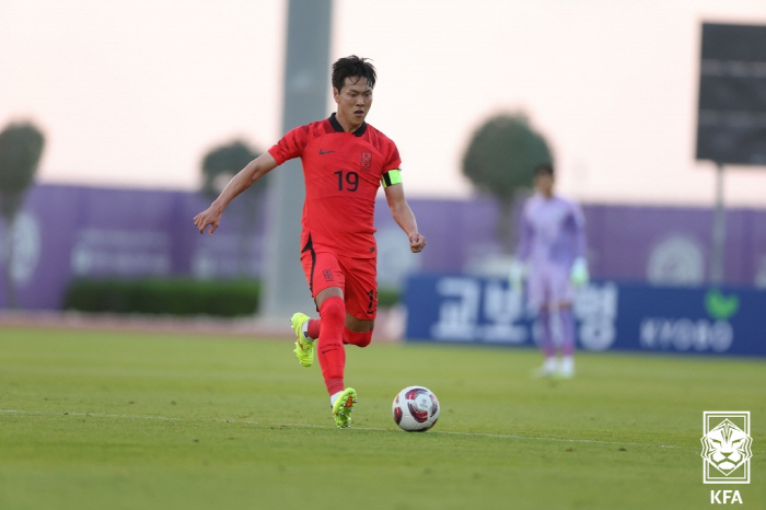 '이재성 환상 중거리포' 플랜B 가동 한국, 이라크에 1-0 리드[이라크…
