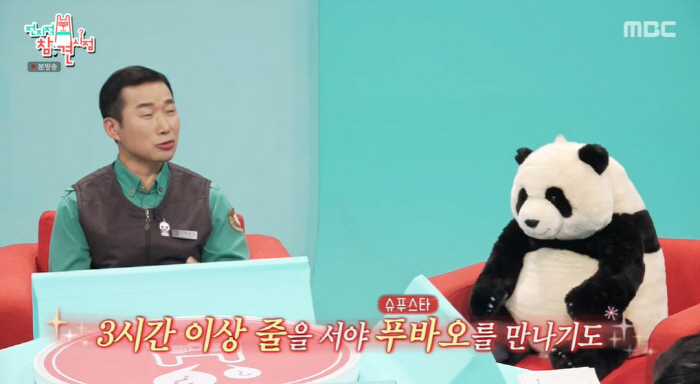 '전참시' 강철원 사육사 "푸바오 만나기 위해 오픈런...전 직원 성과급…
