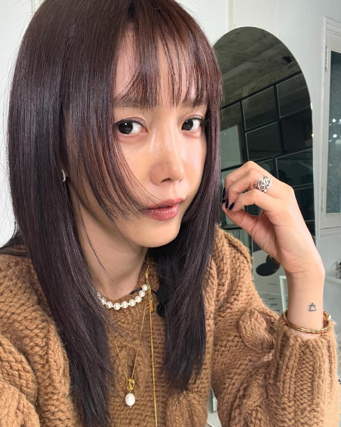 채정안, 히메컷이 이렇게 잘 어울리면 반칙..46세 안 믿기는 동안 미모