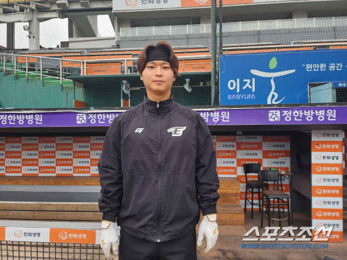 [대전현장]비시즌 3일 쉬고 대전구장 출근, 최인호 "이제 어린 나이 아…