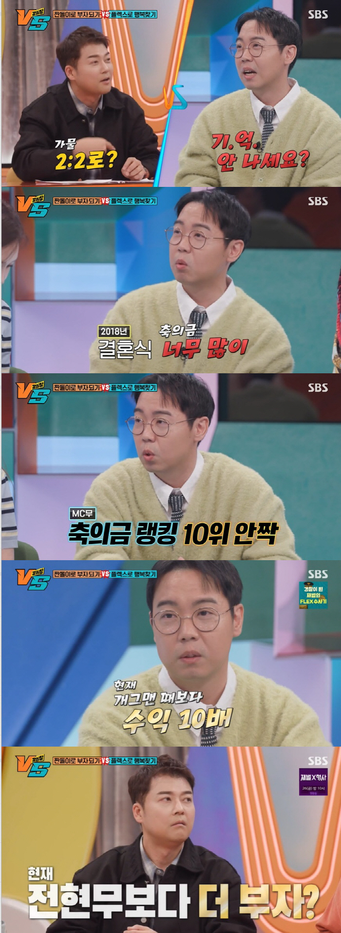 '100억 자산가' 황현희 "개그맨 수익의 10배, 재산 전현무랑 비슷할…