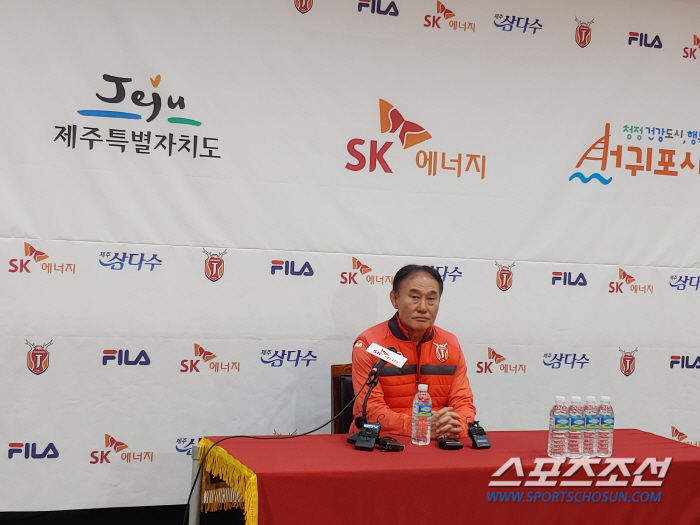 [현장인터뷰] 돌아온 학범슨 취임일성 "한라산, 나 혼자라도 간다" 지독…