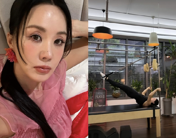 엄정화, 감탄만 나오는 코어 근육..끊임없는 자기관리=오랜 활동의 비결