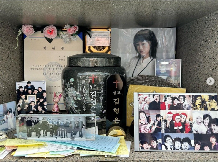 심진화, 잊지 않고 챙긴 '故김형은 17주기'…납골당 '영구 관리비' 완…
