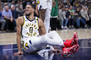 NBA 최고 포인트가드 할리버튼, 심각한 햄스트링 부상 피했다. 2주 뒤 재검진