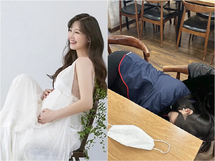 윤지연 아나, 임신中 실신에 '깜짝'.."미주신경성 증상, 거기가 어디든…