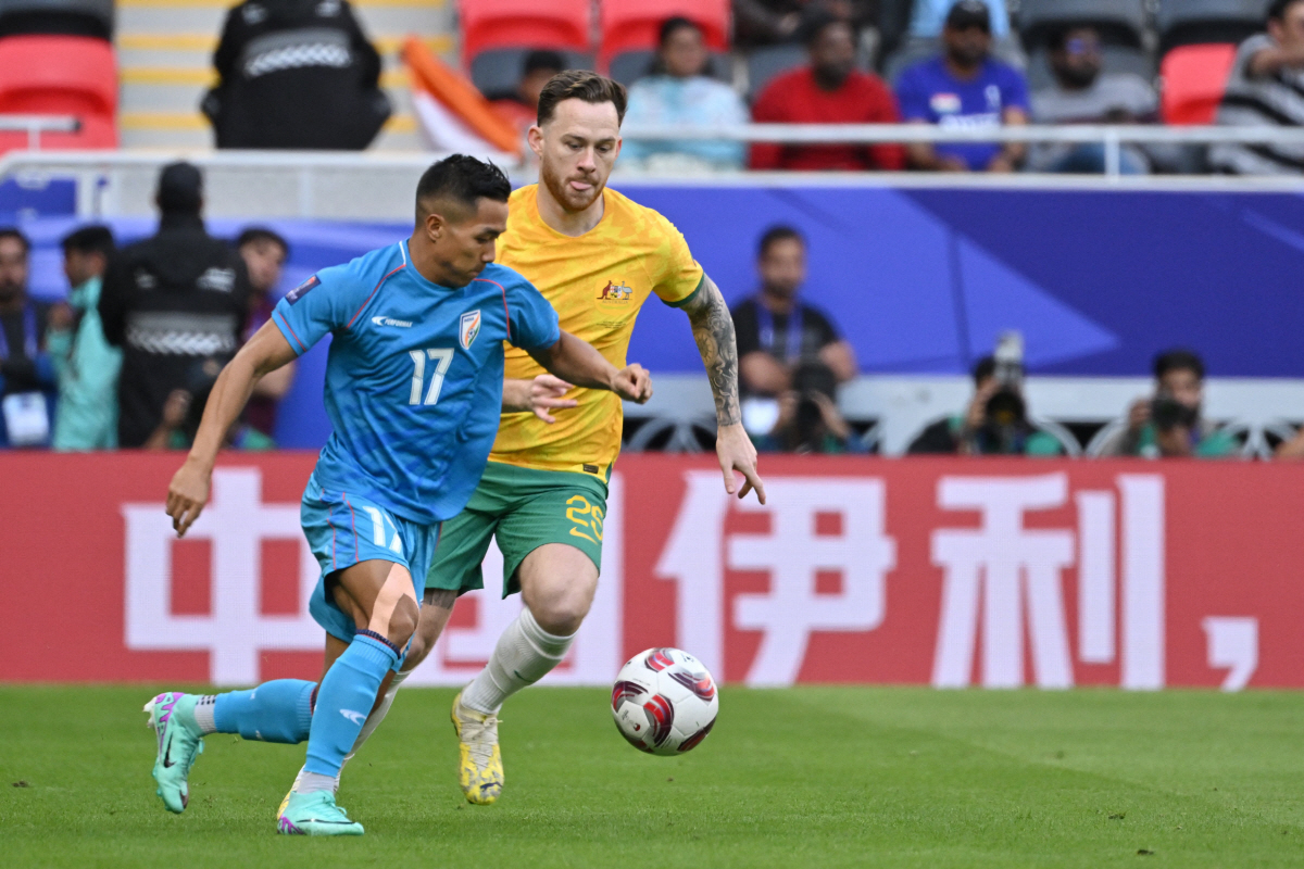[카타르Live]FIFA 랭킹 25위 호주, 102위 인도에 간신히 2대…