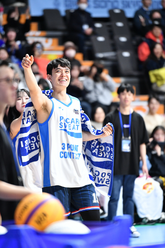 [KBL올스타] '무서운 재능' KCC 이근휘, 3점슛 콘테스트 예선 압…