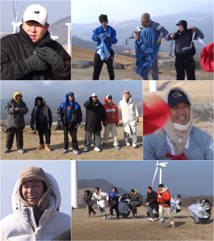 2024년 첫 입수자 누구? '1박 2일' 김종민 활약에 "왜 형만 웃겨…