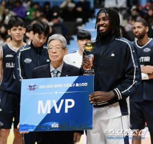 [KBL올스타전] 생애 첫 올스타전 출전 MVP 수상 워니, 